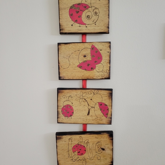 Spring Ladybug wall decor - Picture 2 of 7